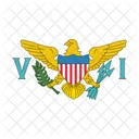 Jungferninseln USA Symbol