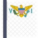 Jungferninseln USA Symbol