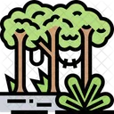 Jungle Forest Wilderness Icon