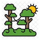 Jungle Forest Tree Icon