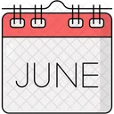 Junio  Icono