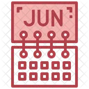 Mes de junio  Icono