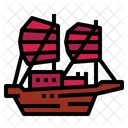 Junk Boat Icon
