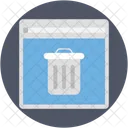 Junk Files Dustbin Icon