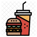 Burger Food Drinks Icon
