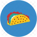 Shawarma Tortilla Tacos Icon