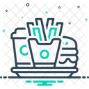 Junk Food Discretionary Food Optional Food Icon
