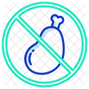 Junk Food No Nonveg Allowed Nonveg Not Allowed Icon