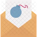 Junk Mail Malicious Mail Spam Message Icon