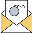 Junk Mail Malicious Mail Spam Message Icon