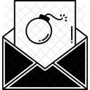 Junk Mail Malicious Mail Spam Message Icon
