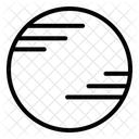 Jupiter Planetas Satelite Ícone