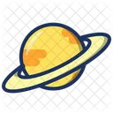 Jupiter Space Galaxy Icon