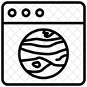 Planeta Jupiter Espaco Planeta Ícone