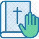 Juramento Biblia Libro Icono