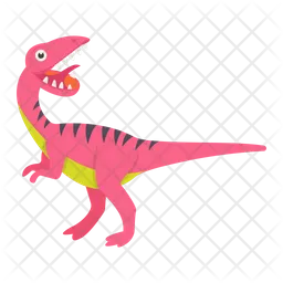 Jurassic Saurischian Dinosaur  Icon