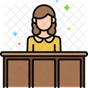Juror Female  Icon