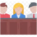 Jury Law Police Icon