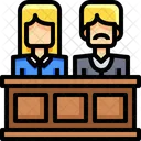 Jury Judicial System Man Icon