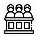Jury Court Trial Icon