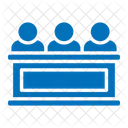 Jury Justice Court Icon