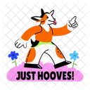 Just Hooves Goat Pet Icon