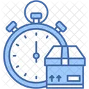Just In Time Efficiency Delivery Icon
