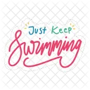 Just keep swimming  Icon