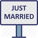 Celebration Just Married Marriage Icon