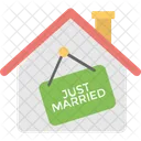 Just Married House Icon