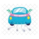 Just Married Marriage Wedding Icon