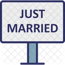 Celebration Just Married Marriage Icon