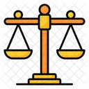 Justica Escala Lei Icon