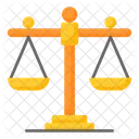 Justica Escala Lei Icon