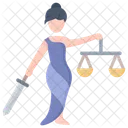 Justica Escala Igualdade Ícone