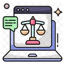 Justica Online Equidade Online Justica Icon