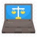 Justica Online Equidade Imparcialidade Icon