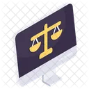 Justica Online Equidade Imparcialidade Icon