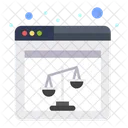 Justica Online Web Navegador Icon