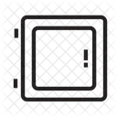 정의 디지털 금고 은행 사물함 아이콘