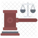 Judge Gavel Law Icon