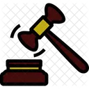 Line Outline Justice Icon