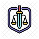 Justice Law Notary Icon