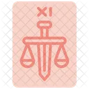 Justice Balance Tarot Icon