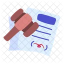 Justice Document Lawyer Icon
