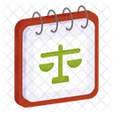 Justice Day Schedule Planner Icon