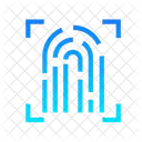 Justice Justice Fingerprint Icon