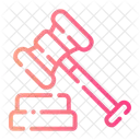 Justice Court Judge Icon