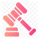 Justice Court Judge Icon