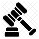 Justice Court Judge Icon